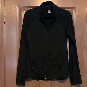 Champion Women's Black Full-Zip Jacket M